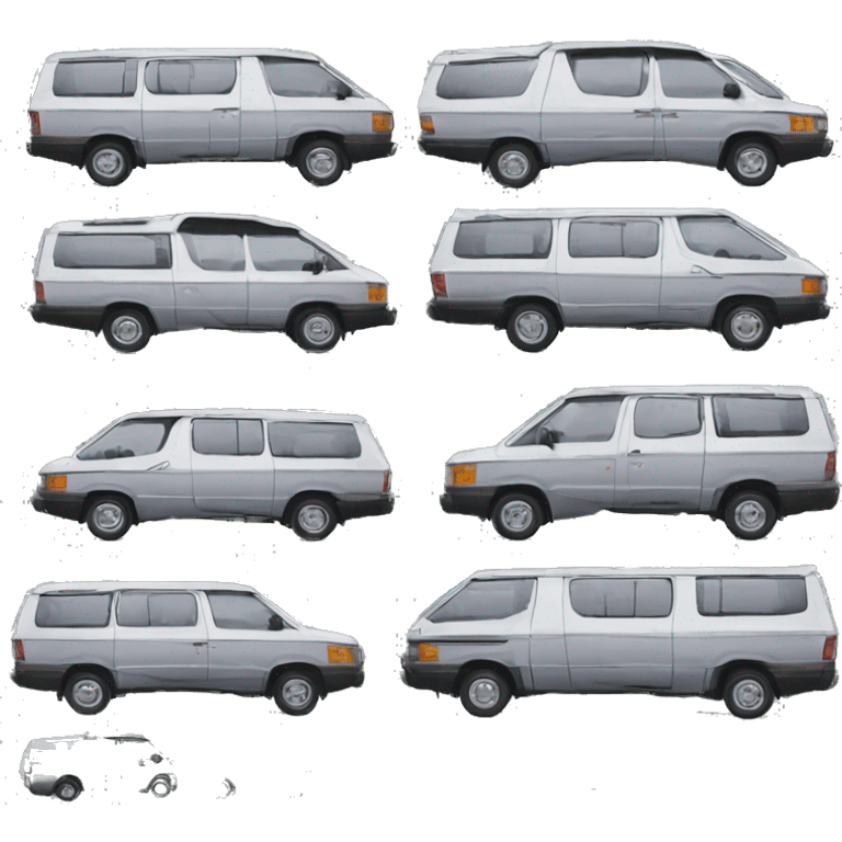 Mitsubishi delica 1990 emoji