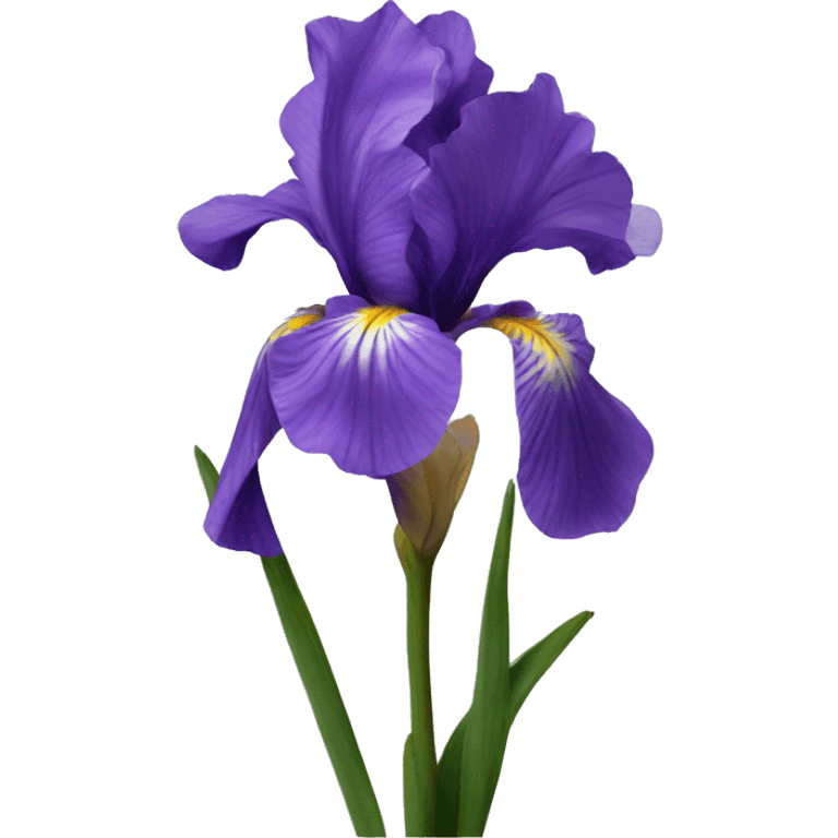 Fleur iris emoji