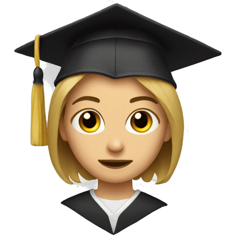 graduation at risk emoji