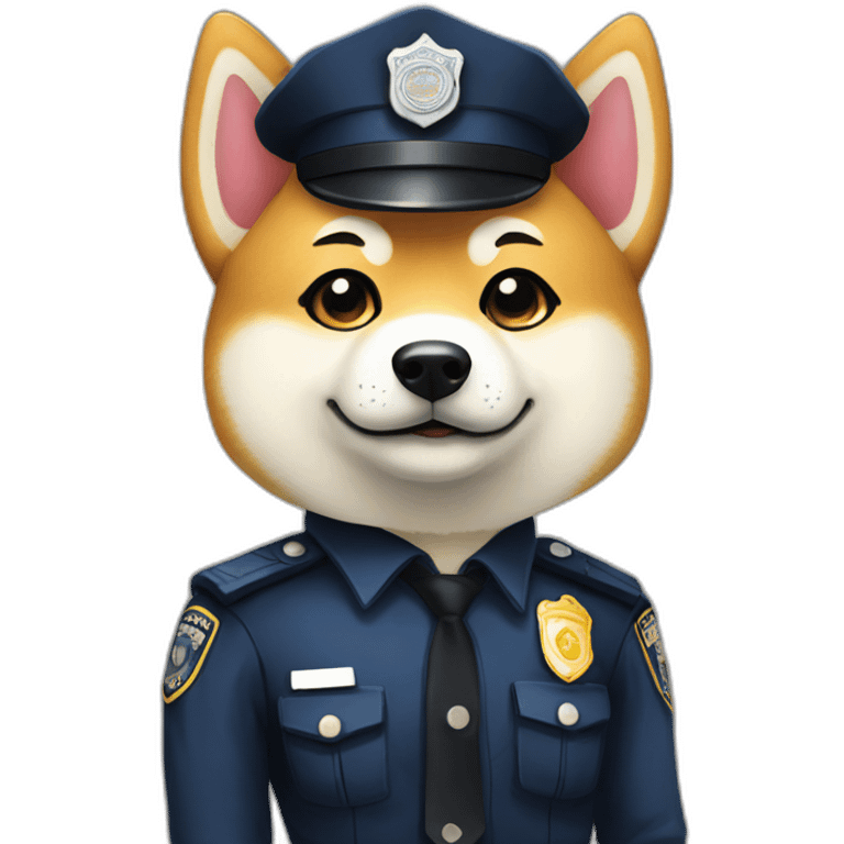 police-shiba-inu emoji