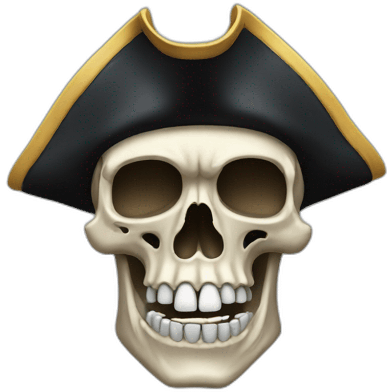 Pirate skull emoji