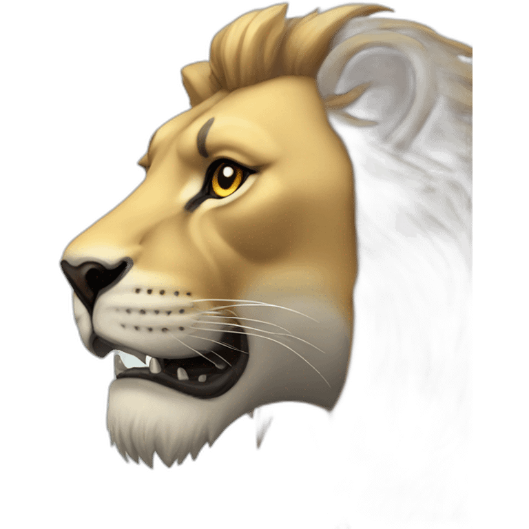 robot lion emoji