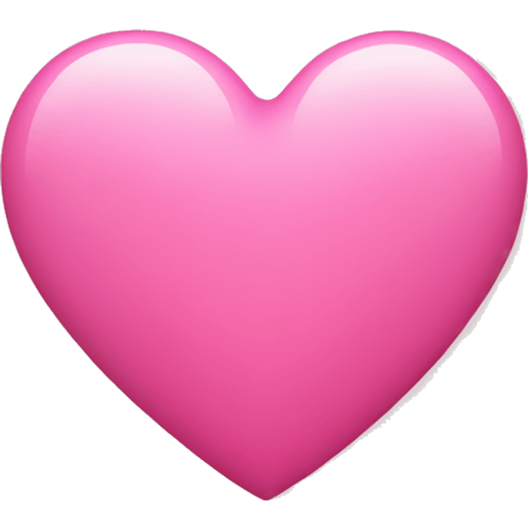 Pink heart  emoji