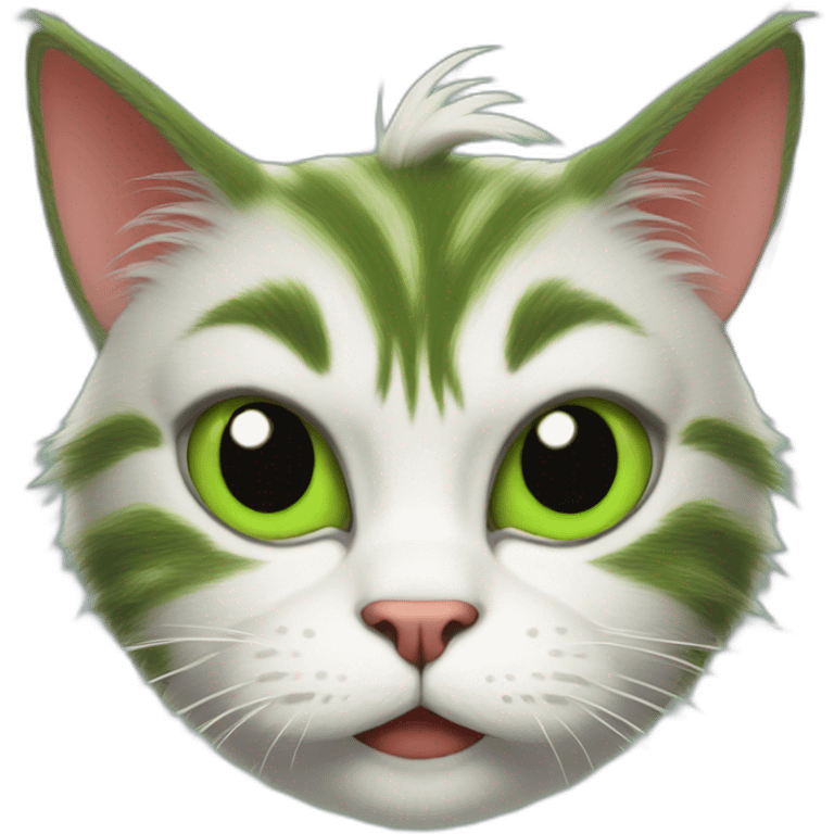 Grinch cat emoji