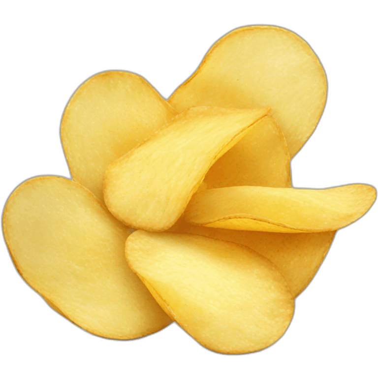 Potato chips emoji