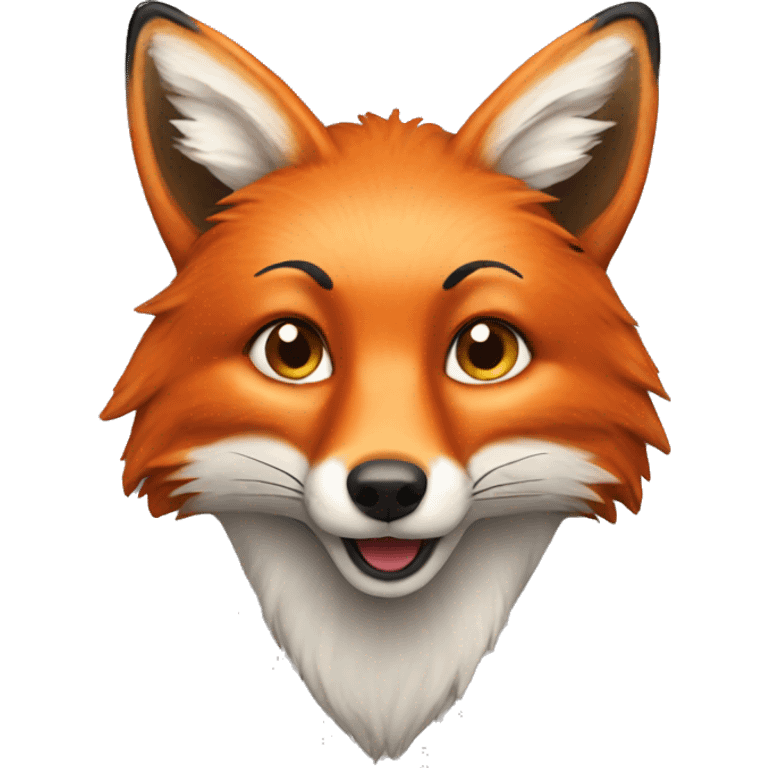 Red fox emoji