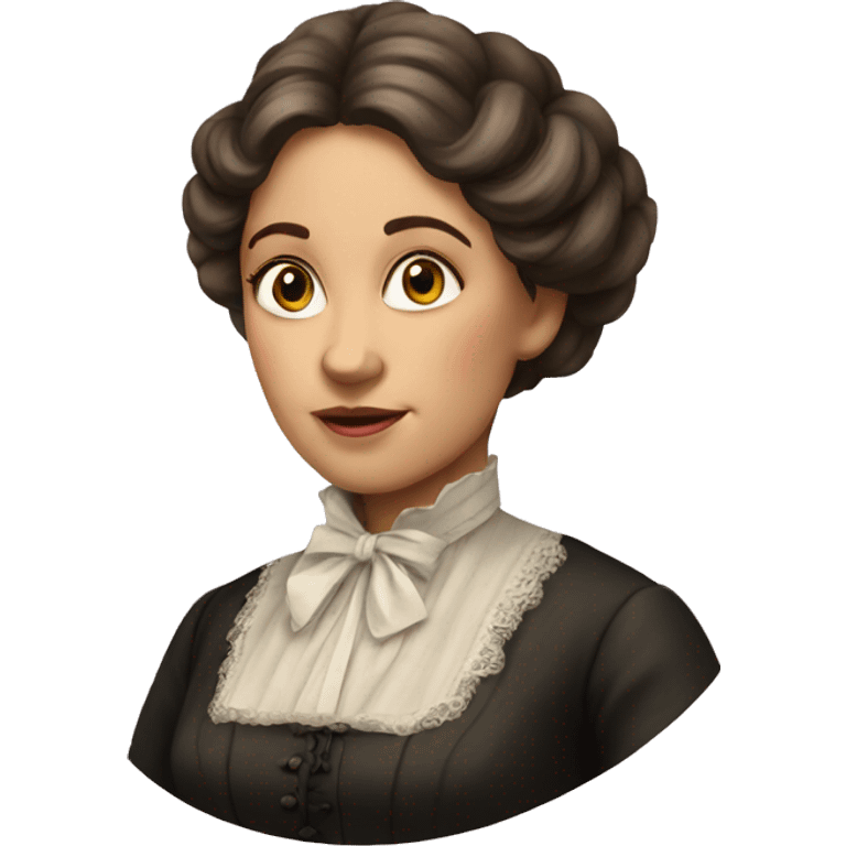 Victorian woman emoji