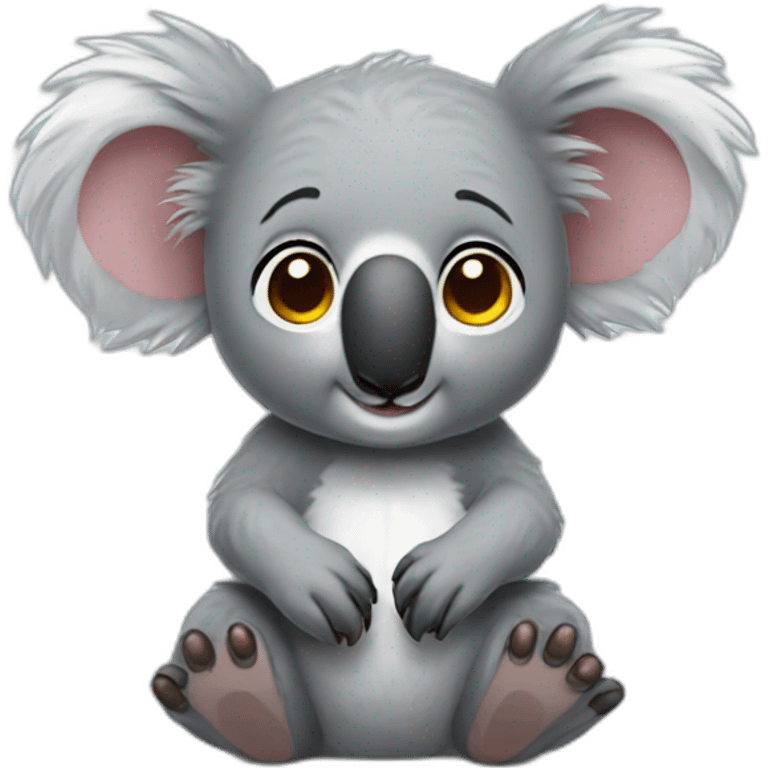 koala magic emoji