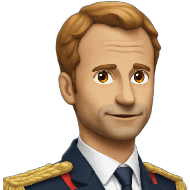 Renard sur macron emoji