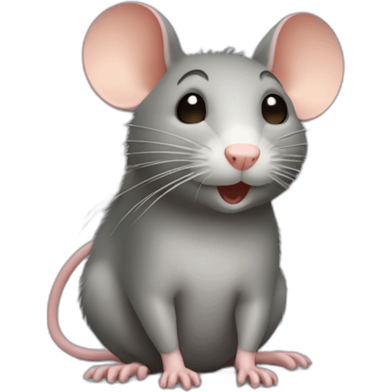 rat with 90 whiskers emoji