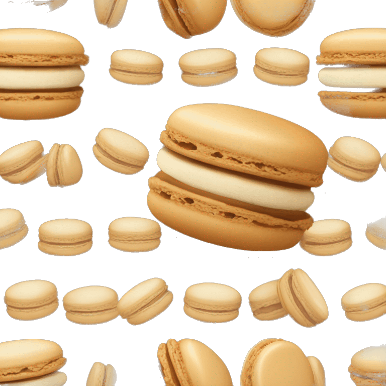 Caramel French Macaroon emoji