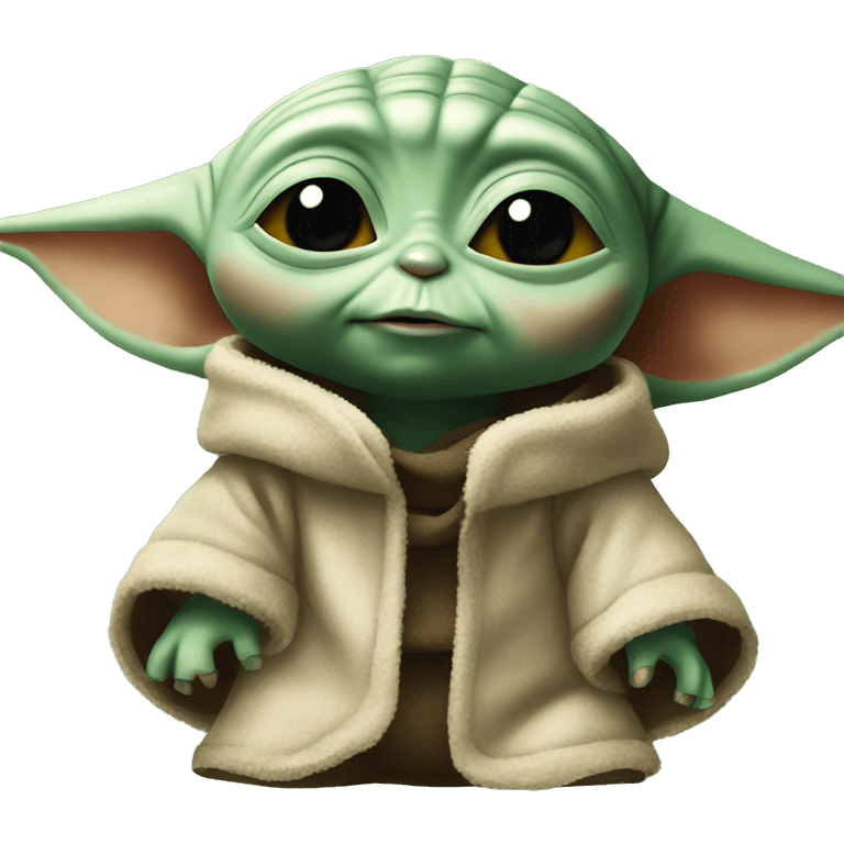 baby yoda say thanks emoji