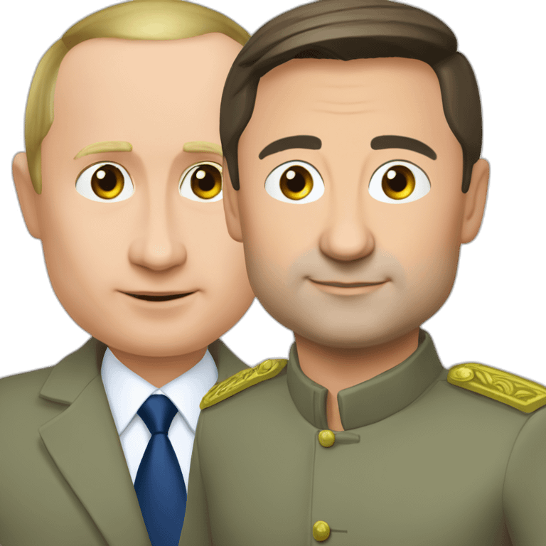 Putin-with-Zelenskyy emoji