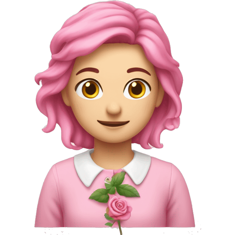 Ein leicht rosa schleifchen  emoji