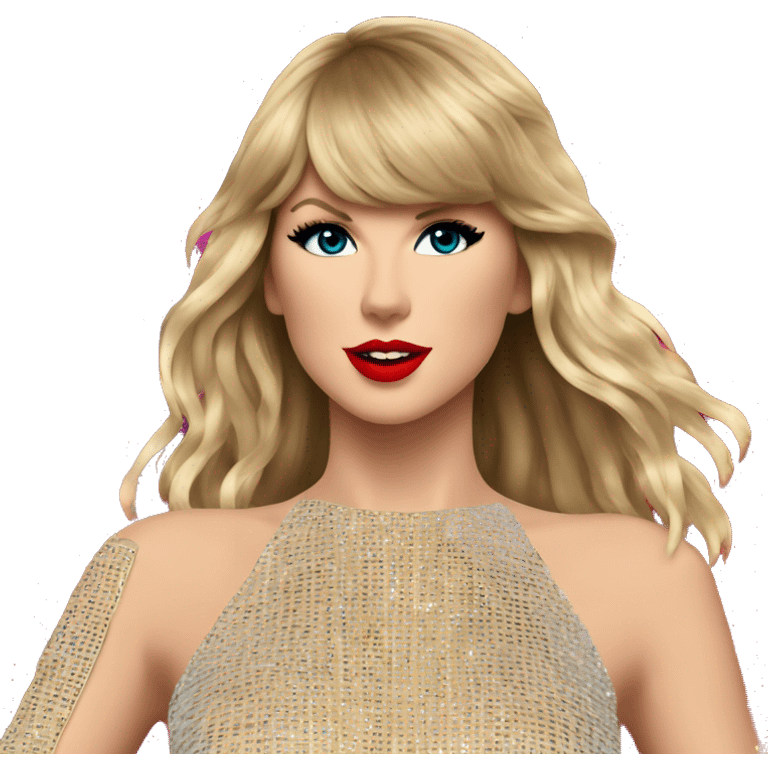 Taylor Swift performing on the eras tour emoji