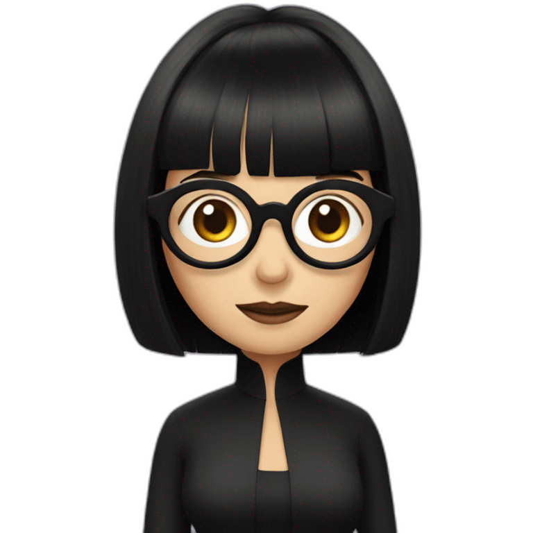 edna mode, fringe emoji