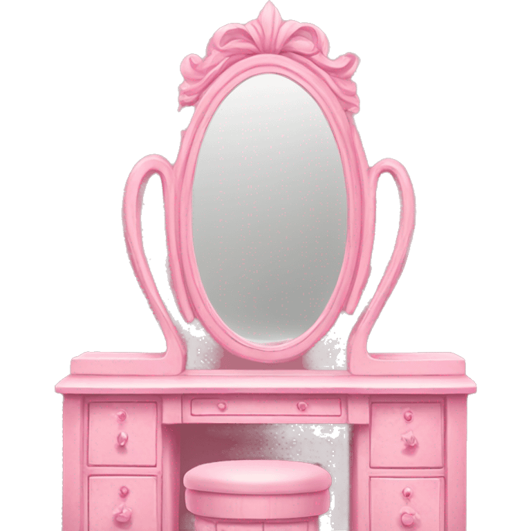 Pink decorative vanity  emoji