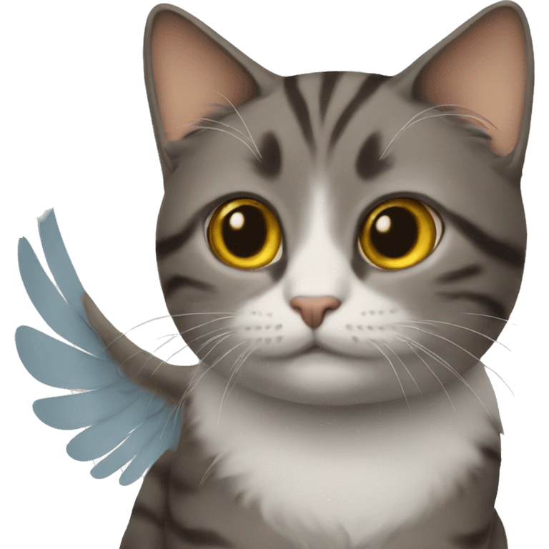 Cat with wings emoji