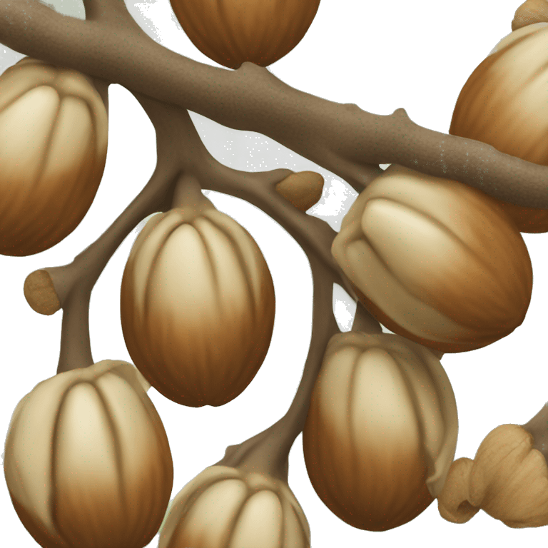 buckeye tree nut emoji