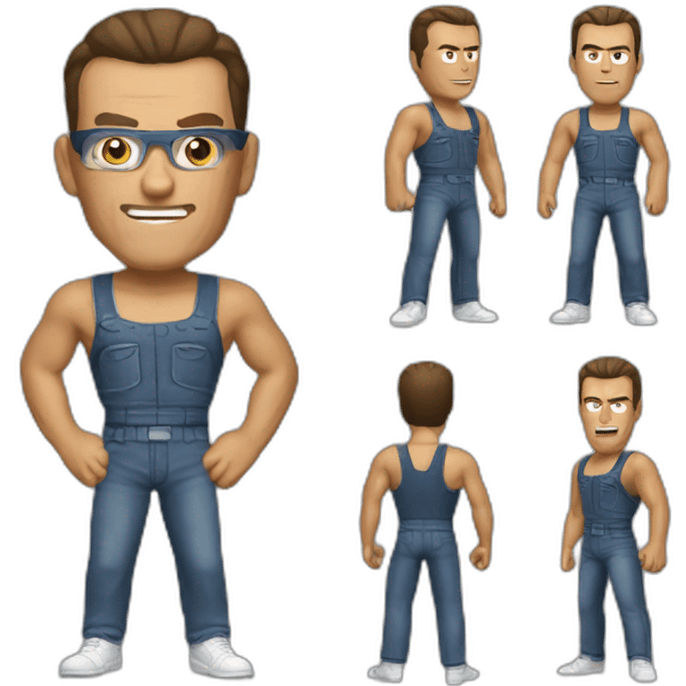 Jean Claude van damme emoji