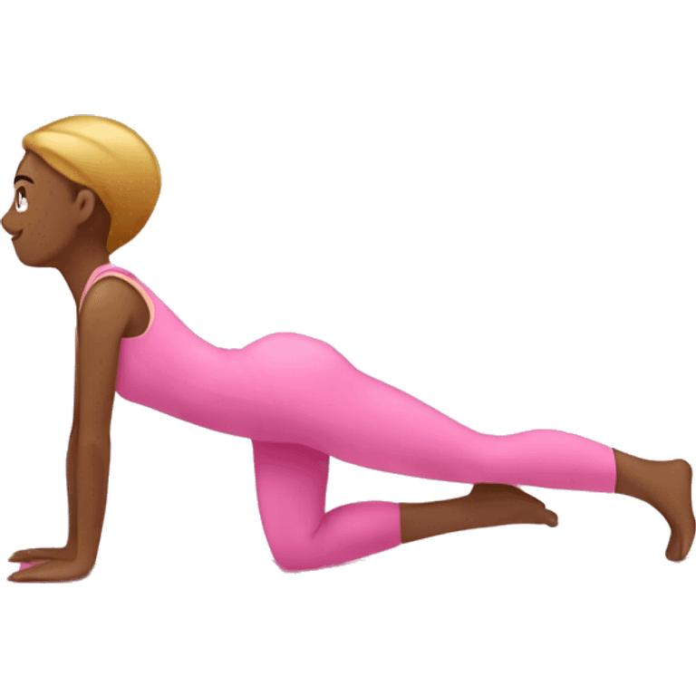 PILATES pink emoji