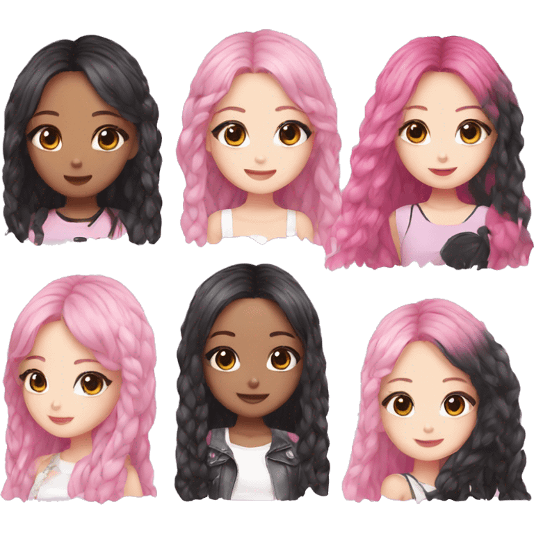 Lia for blackpink emoji