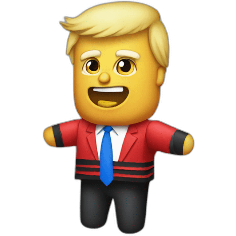 Trump as piñata emoji