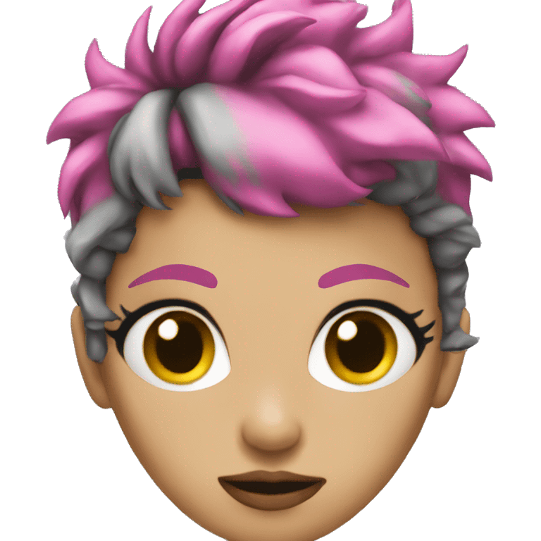 Punk girl emoji