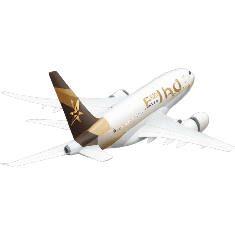 Etihad airways plane emoji