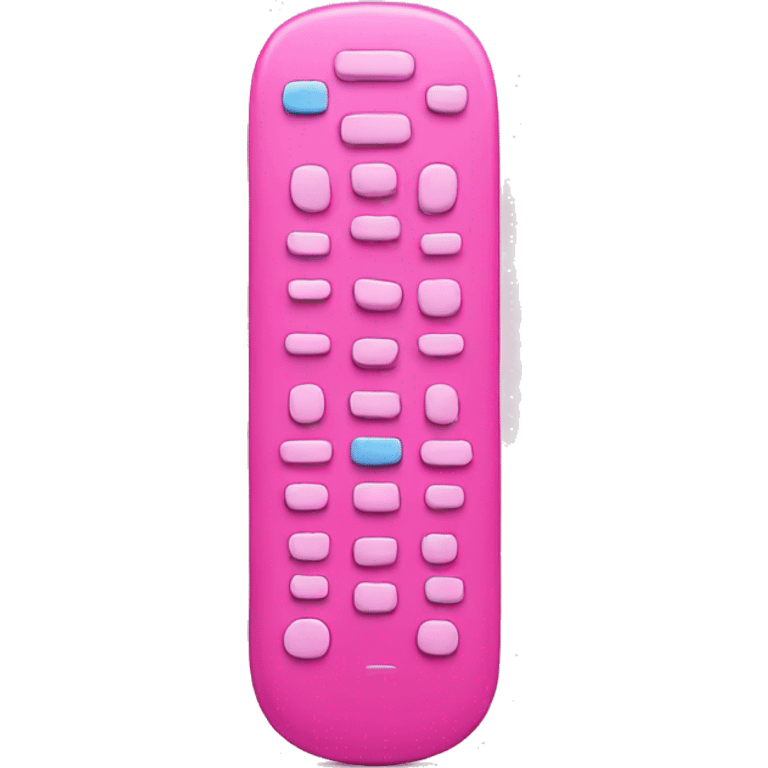 Pink remote emoji