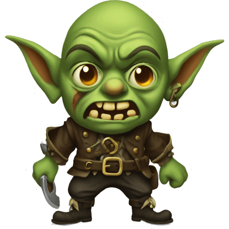 goblin cursed pirate emoji