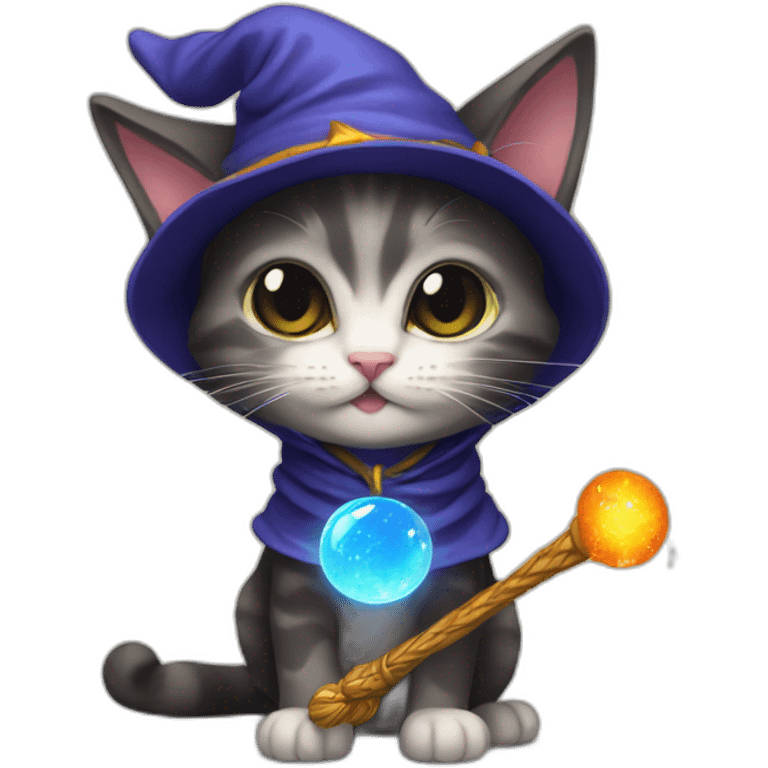 kitten sorcerer emoji