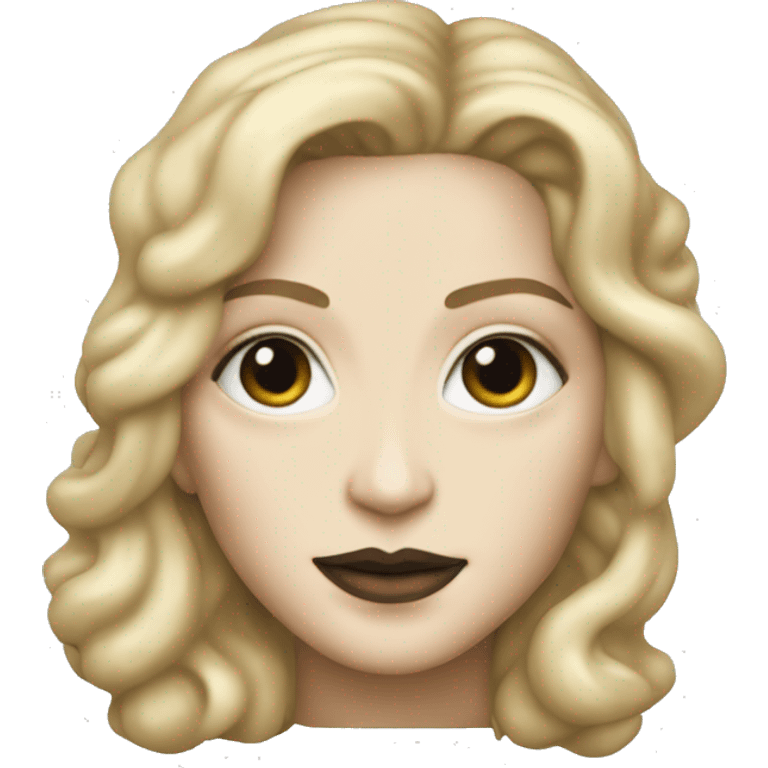 pop star madonna as an ang emoji