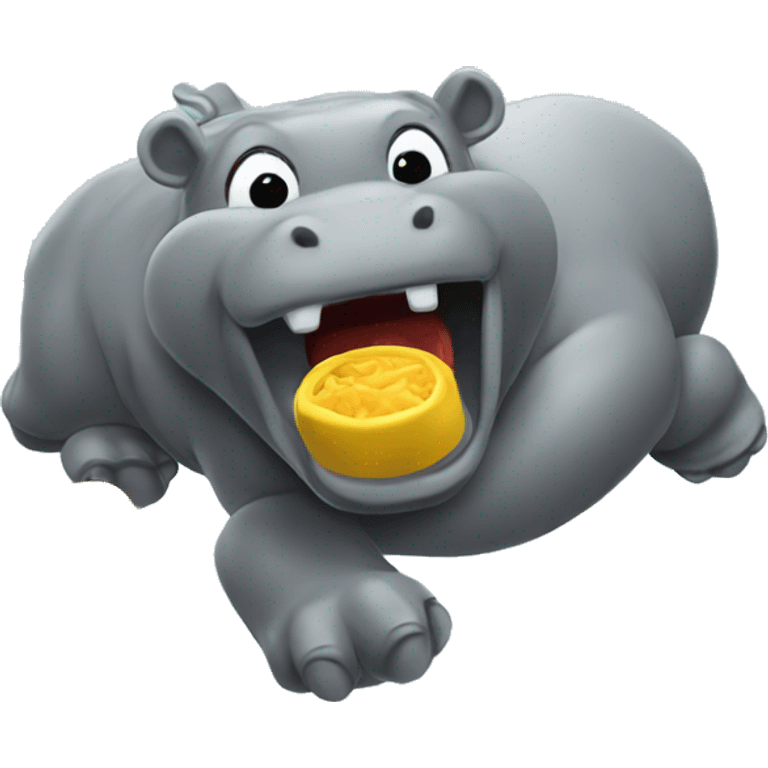 hungry hungry hippos emoji