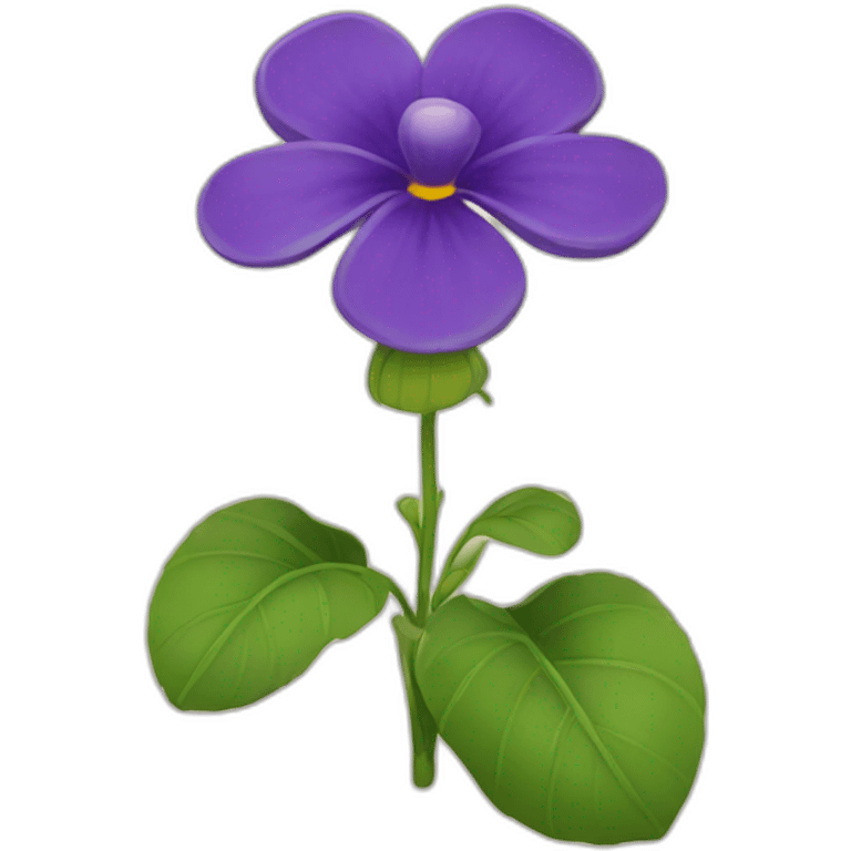 violet flover emoji