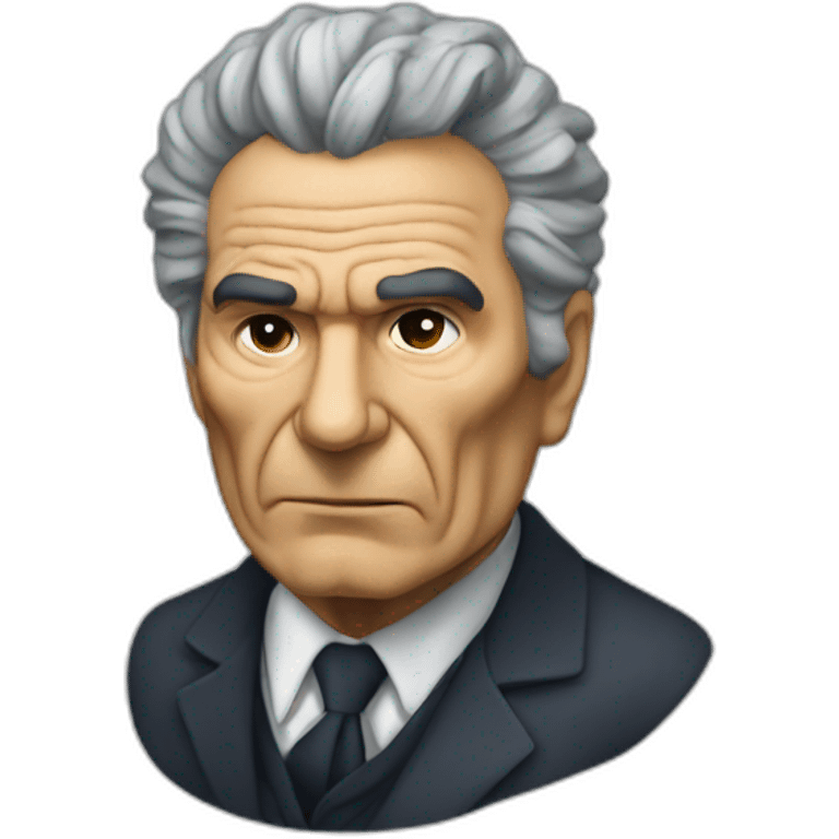 Aldo Moro steaming angry emoji