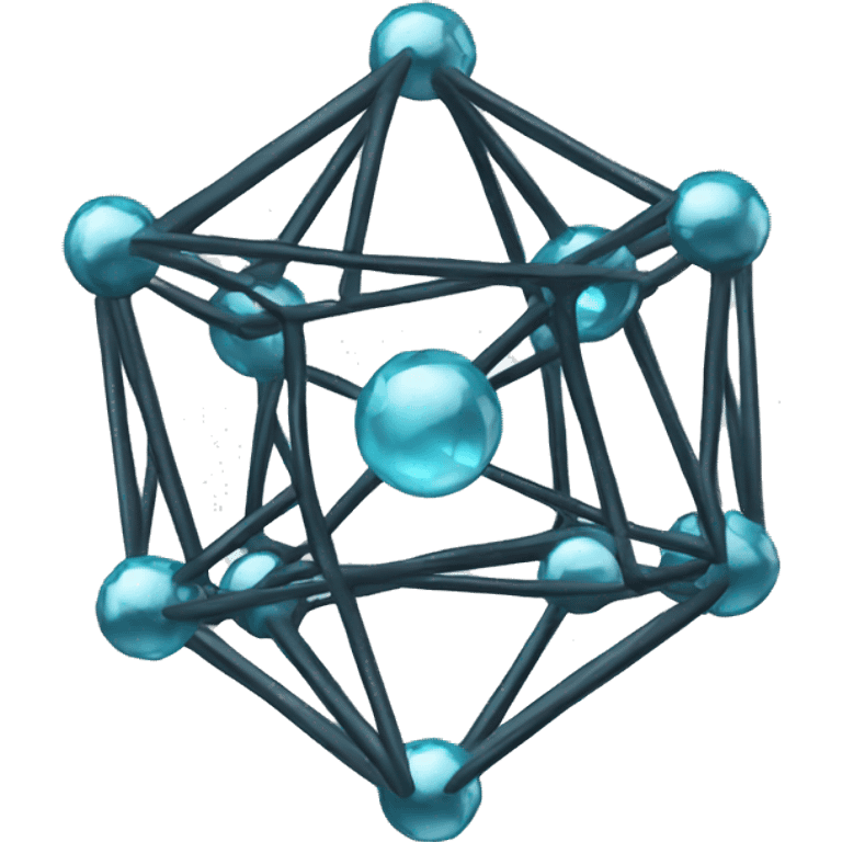 diamond structure by carbon atom emoji