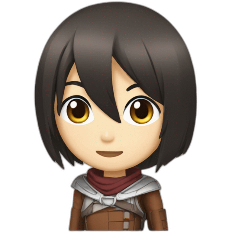 mikasa ackerman emoji