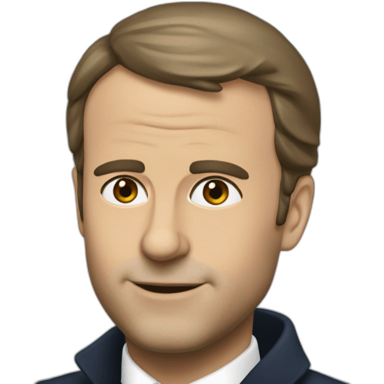 Macron faché emoji