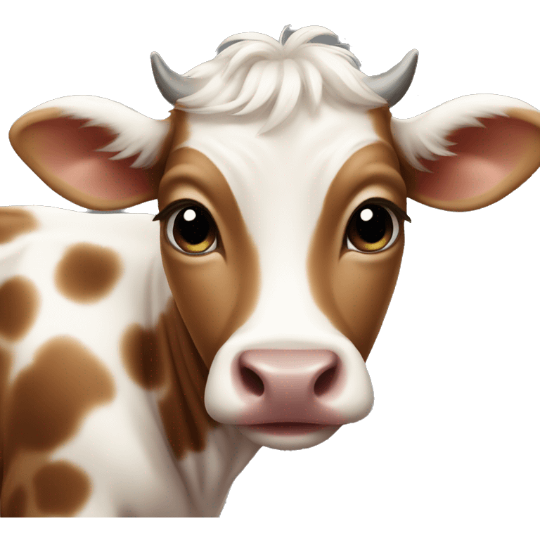 Baby cow emoji