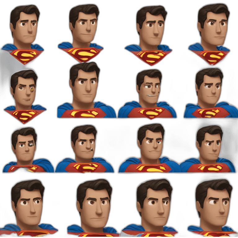 Emojis of superman  emoji