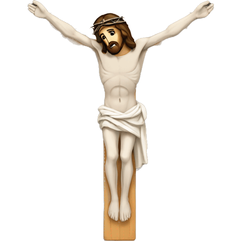 Jesus on the cross emoji