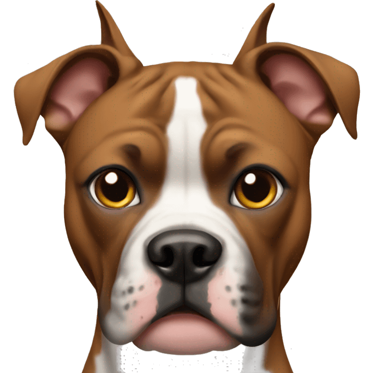 Pitbull boxer emoji