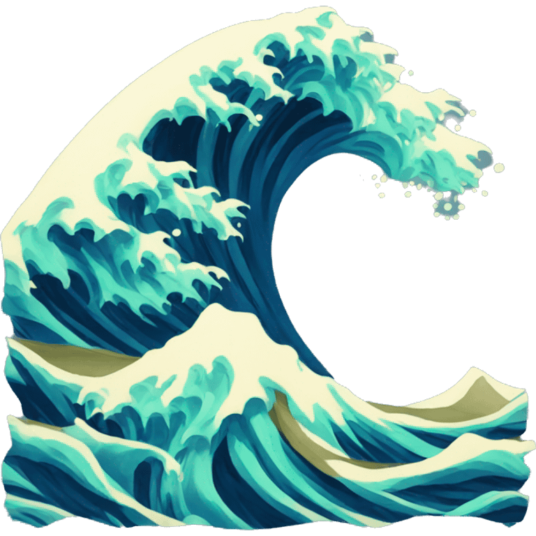 wave emoji