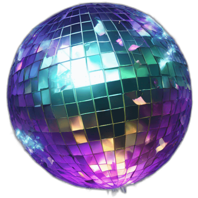 exploding disco ball emoji