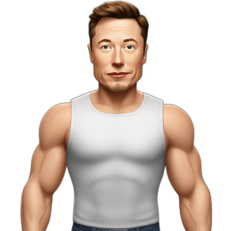 muscle elon musk emoji