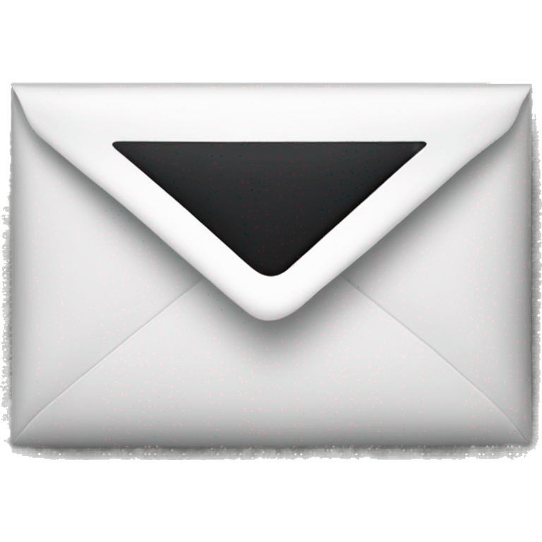 Envelope Dark and wihite emoji