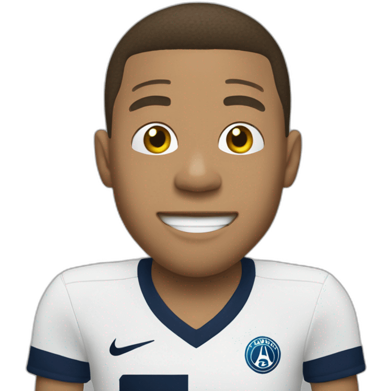 kylian mbappé singing a song emoji