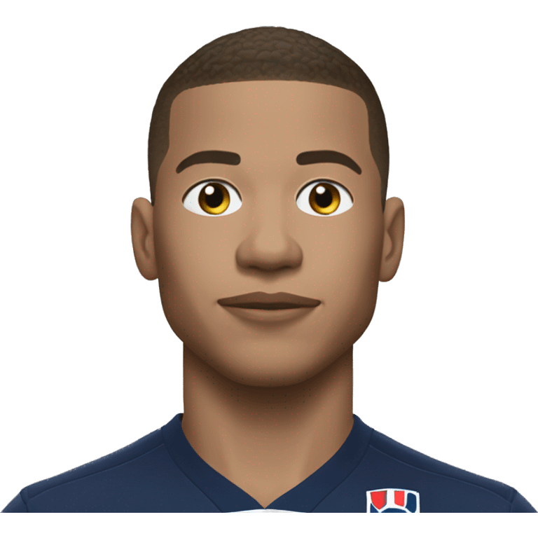 Mbappé portant la LDC emoji