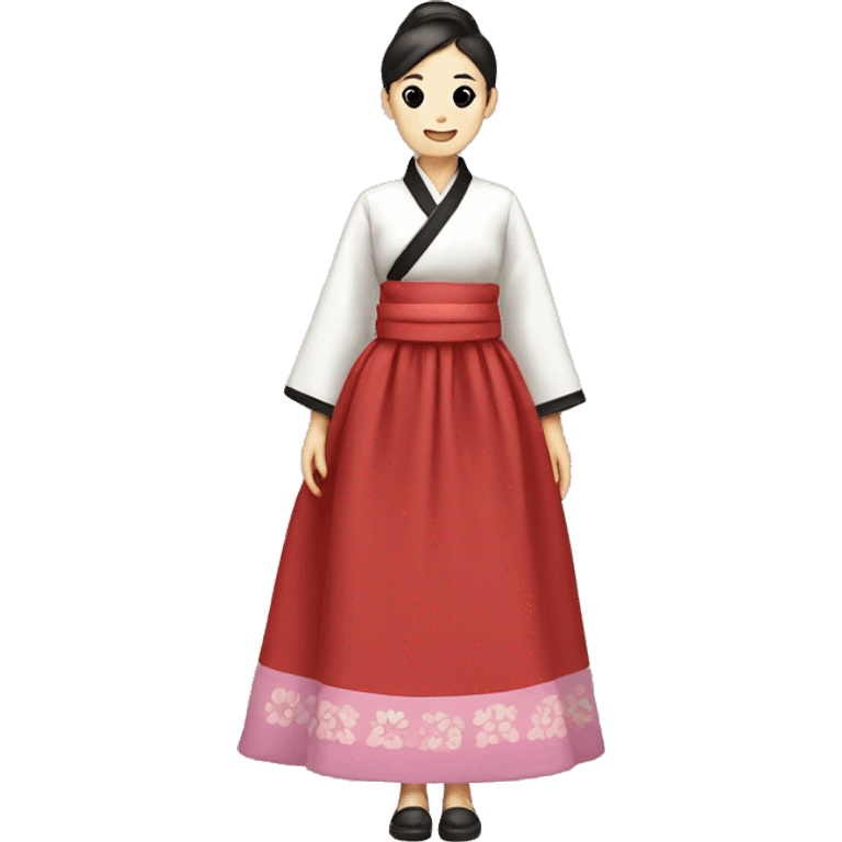 Hanbok dress only emoji